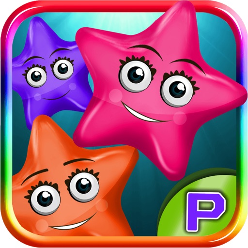 Jelly Star Sparks Diagonal Match Mania - A sweet dash and crush game for kids and adults PREMIUM by Golden Goose Production