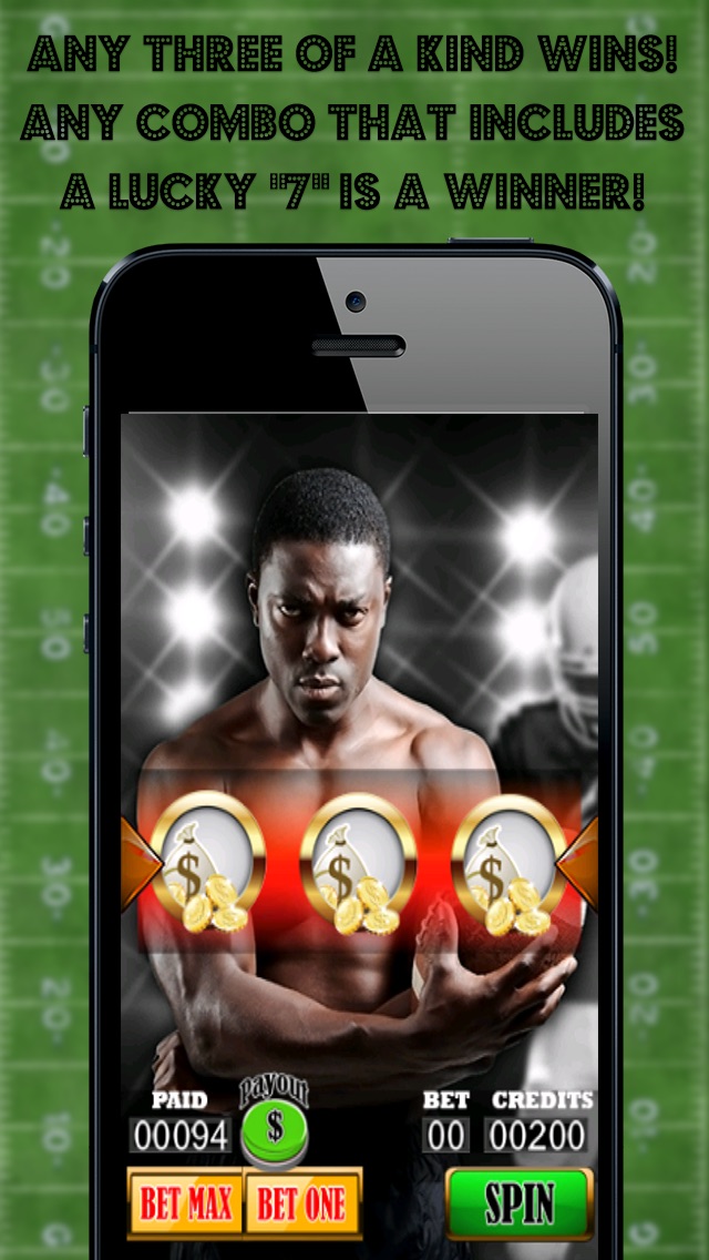 FOOTBALL SLOTS - VEGAS STYLE SLOT MACHINE FUN FOR HALFTIME ENTERTAINMENT 1.0 IOS CASINO FOOTBALL SLOTS - VEGAS STYLE SLOT MACHINE FUN FOR HALFTIME ENTERTAINMENT 1.0 IOS