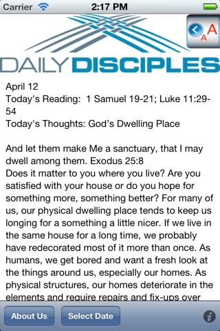 Daily Disciples Devotions screenshot 2