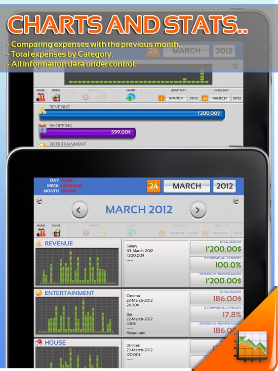 Expenses Under Control HD screenshot-3