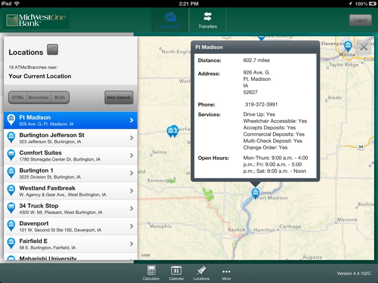 MidWestOne Bank for iPad screenshot-4