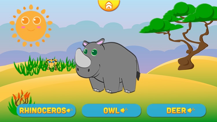 Funny Animals for baby and preschool toddler - Play and learn - Full
