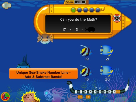Murky Reef - Math & Logic for 2nd Grade screenshot 3