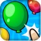 Balloon pop game for children and family