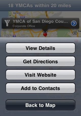 YMCA Finder screenshot 3
