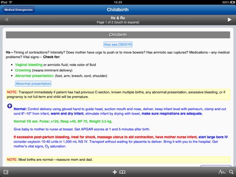 EMS ALS for iPad screenshot 4