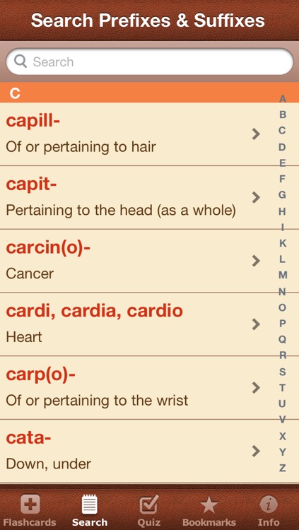 Medical Prefixes & Suffixes