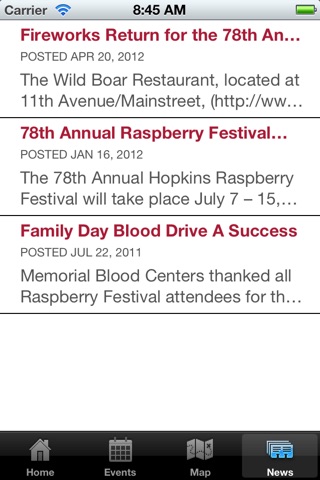 Hopkins Raspberry Festival screenshot 3