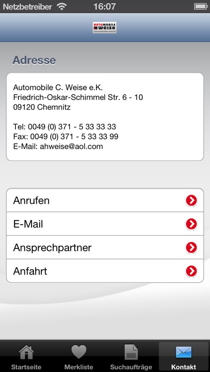 Automobile C. Weise screenshot-3