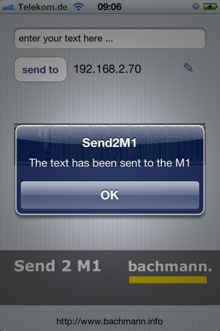 Send2M1 screenshot 4