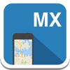 Mexico (in. Tijuana, Acapulco) offline map, guide, weather, hotels. Free GPS navigation.