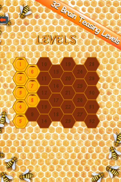 Buzzing Bee HD - Clever Colorful Original Puzzles screenshot-3