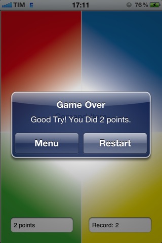 iSayTournament for VoiceOver iPhone/iPod Touch screenshot 2