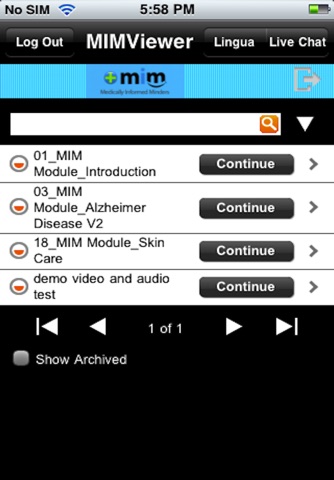 MIM Viewer screenshot 3