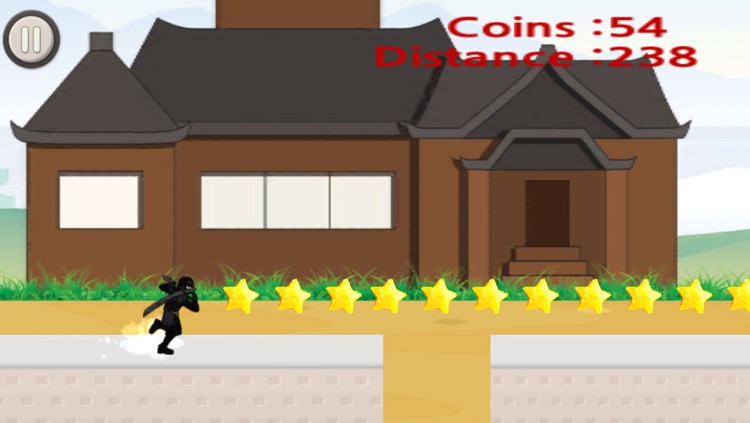 A Ninja Rooftop Coin Run Free