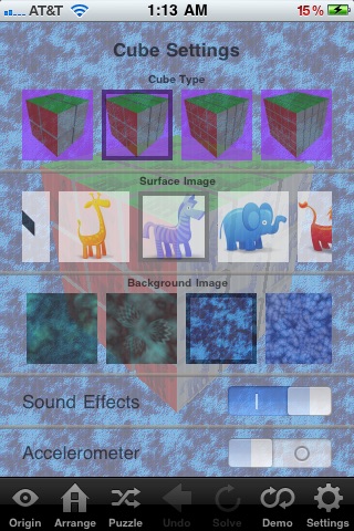 Multi-Touch Magic Cube Lite screenshot 2