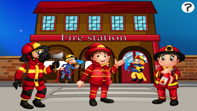 A Firefighter Learning Game for Children: Puzzles, games and riddles with firemen