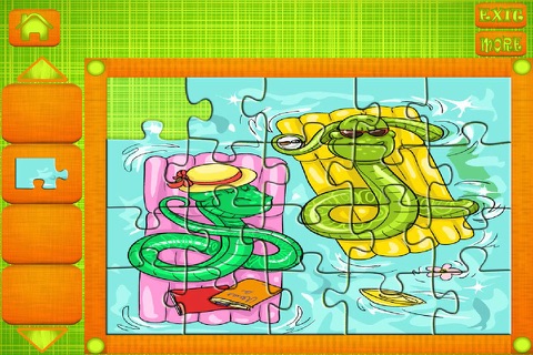 Snake Family Jigsaw Puzzle Game screenshot 4