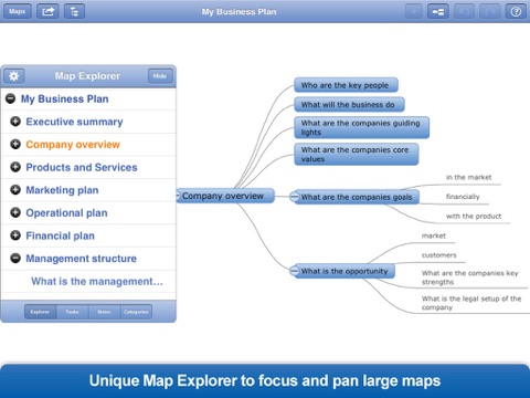 MindGenius for iPad screenshot 3