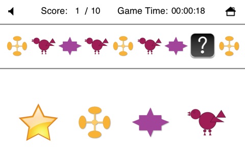 A 2nd Grade Pattern Recognition Game screenshot 2