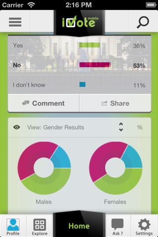 iVote Mobile screenshot 2