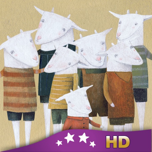 The Wolf and the Seven Little Kids HD - Children's Story Book icon