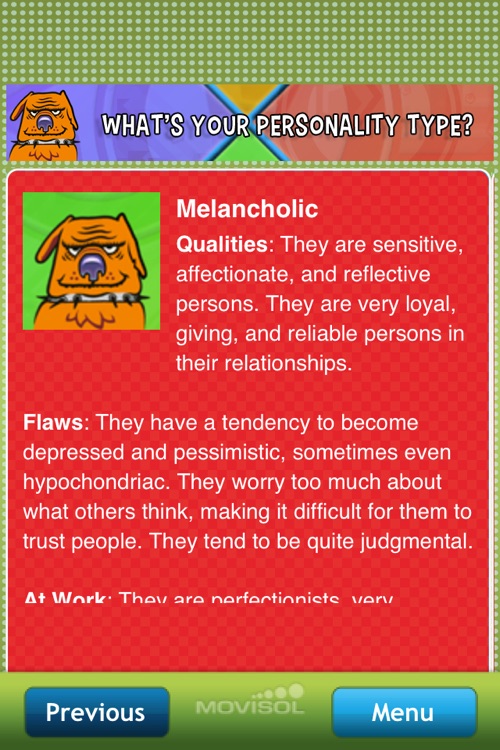 What's your personality type? screenshot-3