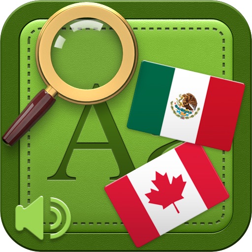 Universal Mexican Spanish - Canadian French Audio Dictionary and Phrasebook icon