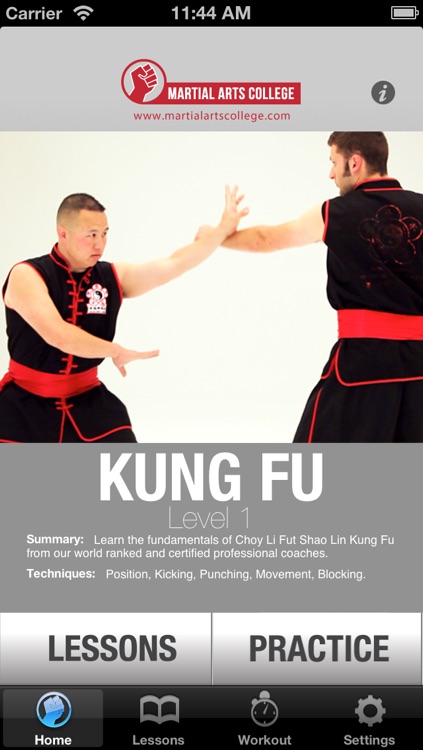Kung Fu Lessons 1 - M.A.C. Martial Arts College