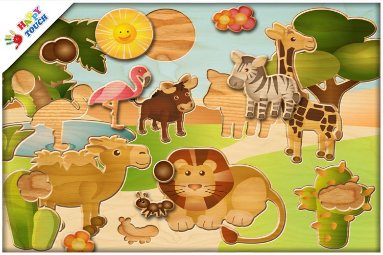 Activity Wooden Puzzle 2 (by Happy Touch) Pocket