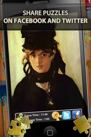 How to cancel & delete Edouard Manet Jigsaw Puzzles  - Play with Paintings. Prominent Masterpieces to recognize and put together from iphone & ipad 4