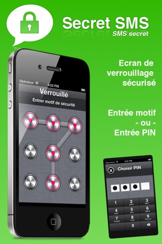 Secret SMS - Protect your private messages! screenshot 2