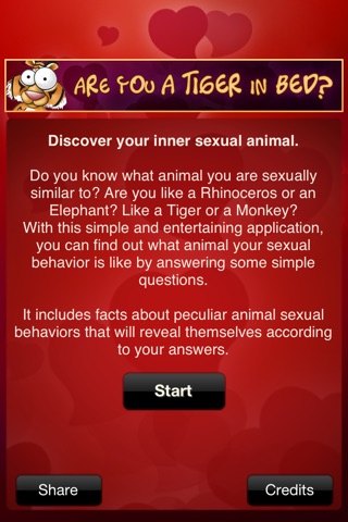 Are you a tiger in bed? screenshot 2