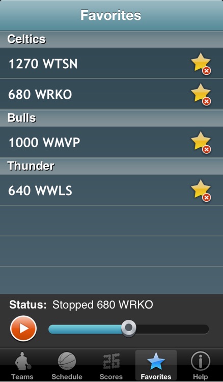 Pro Hoops Radio & Live Scores screenshot-4