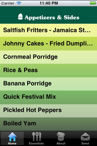 Jamaican Recipes screenshot 2