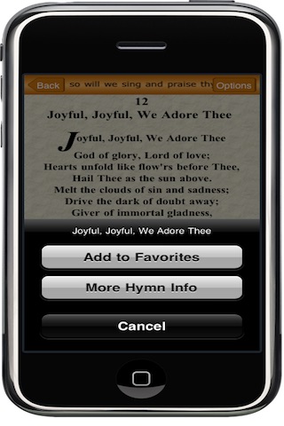 Advent e-Hymns screenshot 4