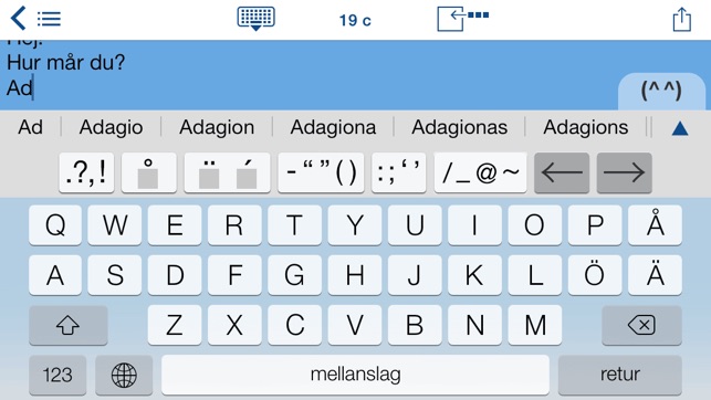 Easy Mailer Swedish / Finnish Keyboard(圖2)-速報App