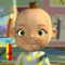 Talking Baby is an adorable virtual friend who you can play with and he will repeat everything you say in a funny voice