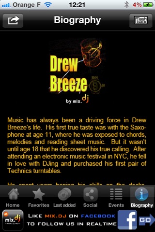 Drew Breeze by mix.dj screenshot 3