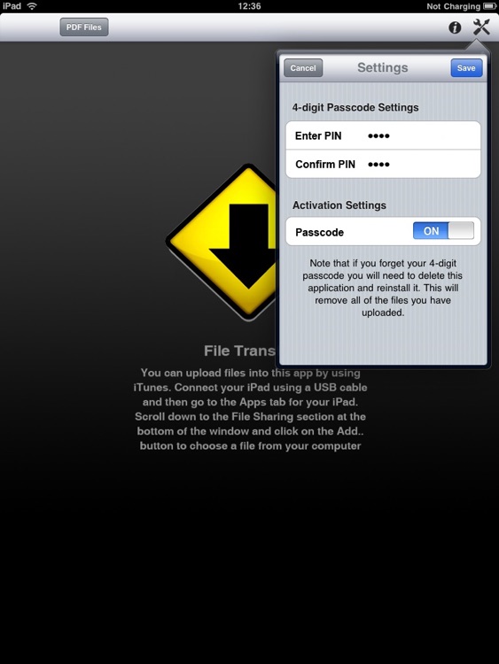 PDF Vault for iPad screenshot-3