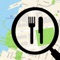 This app lets you discover nearby Restaurants, Bars, Cafes, etc