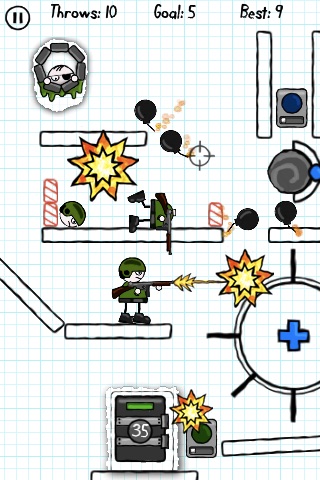 Doodle Bomb Lite screenshot 4