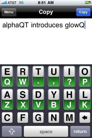 glowQ Big Keypad screenshot 3