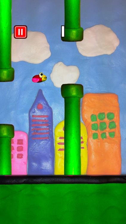 Flappy Clay Bird screenshot-3