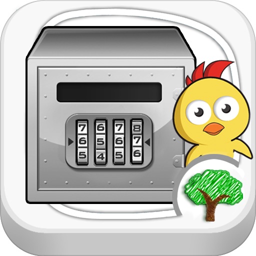Tiny Chicken Learns Rounding Numbers Icon