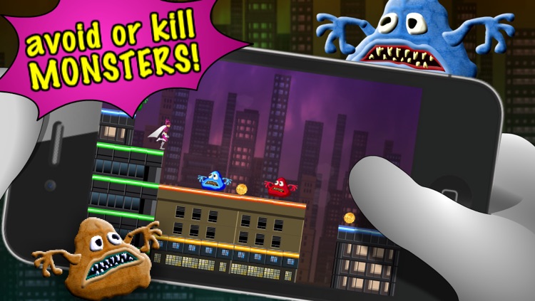 Fast Running Super Hero Free - Endless Runner screenshot-4