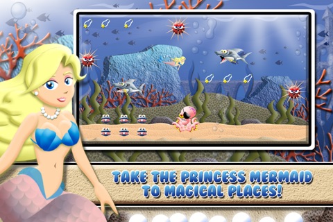 Princess Mermaid Girl: A Little Bubble World Under the Sea screenshot 2