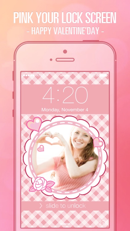 Pimp Lock Screen Wallpapers Pro - Pink Valentine's Day Special for iOS 7