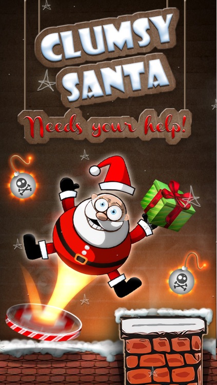 Clumsy Santa !