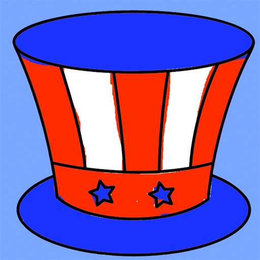 Kid's Fingerpainting - 4th of July HD icon